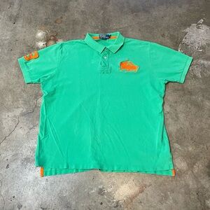 Vintage Polo Ralph Lauren Double Big Pony Polo T-Shirt